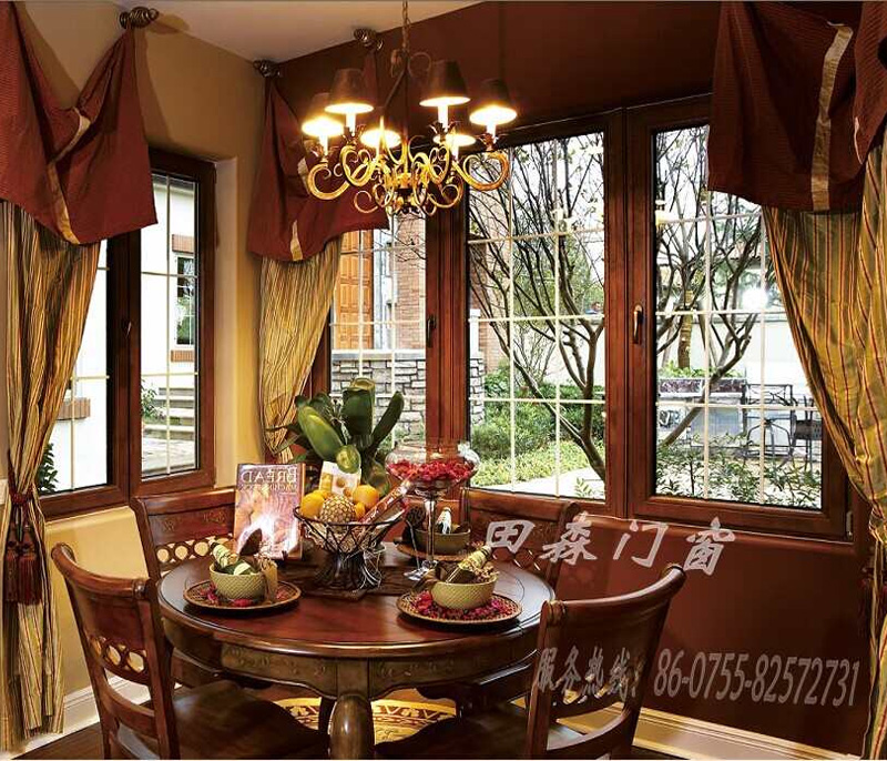 別墅門窗-TS58系列平開門窗